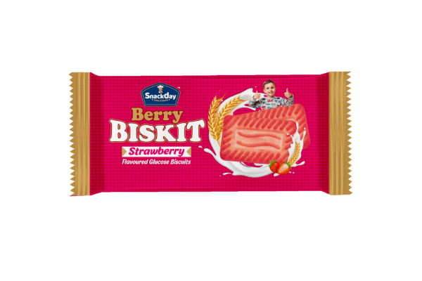 Biskit Strawberry Flavoured Biscuits