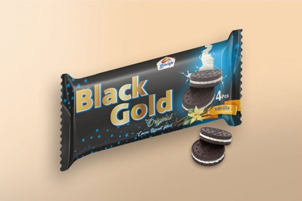 Vanilla Black gold Biscuits